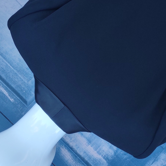 JONES NY PETITE LADIES BLACK DOUBLE BREASTED FORMAL TUXEDO BLAZER - Picture 10 of 17